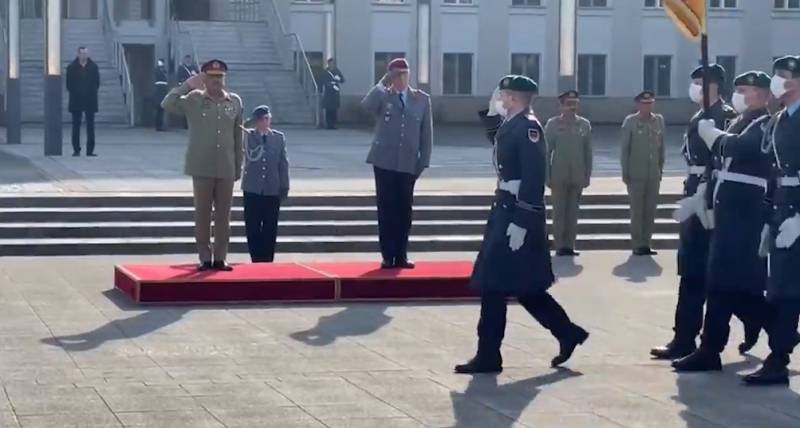 Official visit to Germany: Gen Nadeem Raza calls on Gen Eberhard ZORN