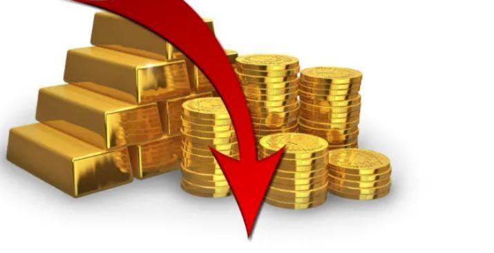 Another decrease in gold price
