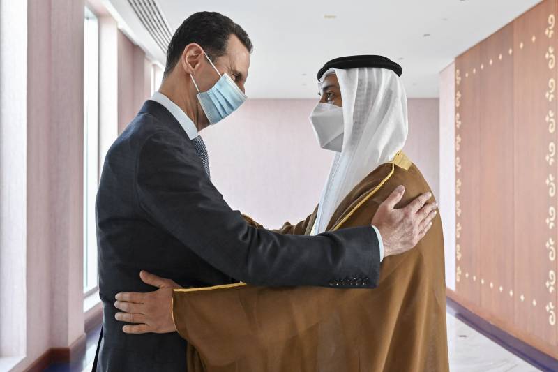 Syria's Assad visits UAE, first trip to an Arab state since war