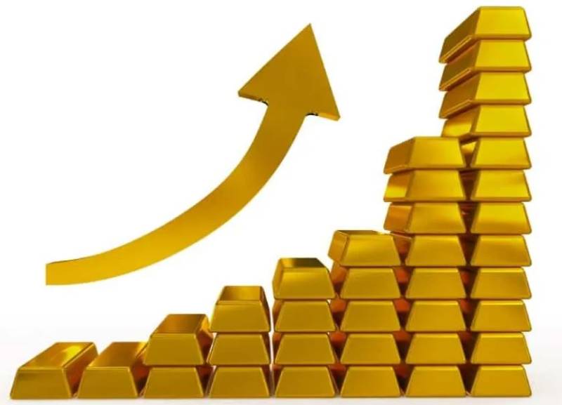 Gold price goes up 