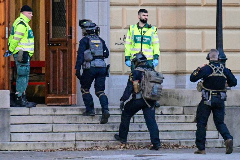 Two die in Swedish school attack