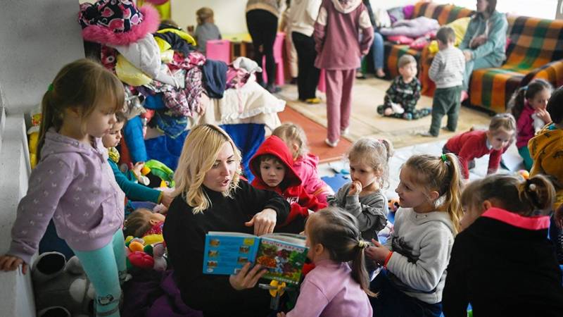 Over half of Ukrainian children displaced by war: UN