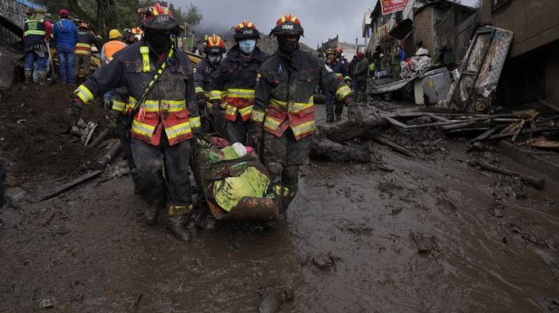 52 died in rainy season in Ecuador: officials