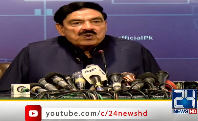 Army on stand by as no one is allowed to stage sit-in in Islamabad: Sh Rashid