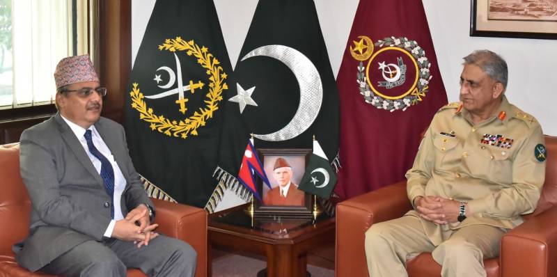 Nepalese envoy calls on COAS Bajwa