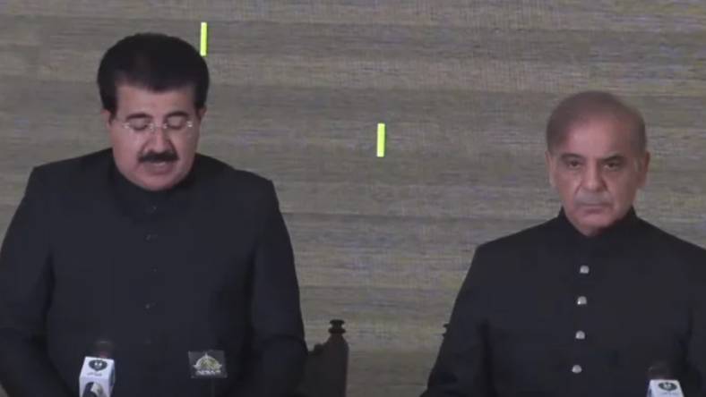 Shehbaz Sharif sworn in as 23rd PM 