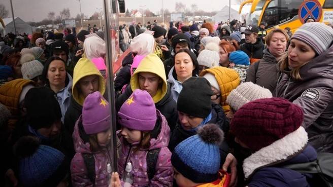 Nearly five million Ukrainians flee war