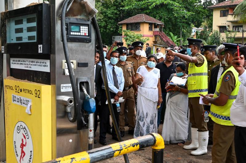 Cash-strapped Sri Lanka hit by record inflation