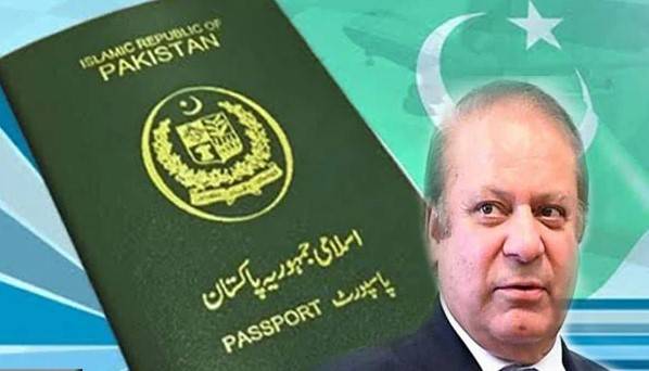 Govt issues passport to Nawaz Sharif 