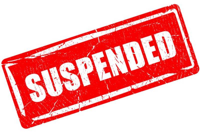 Shehbaz Sharif ‘suspended’