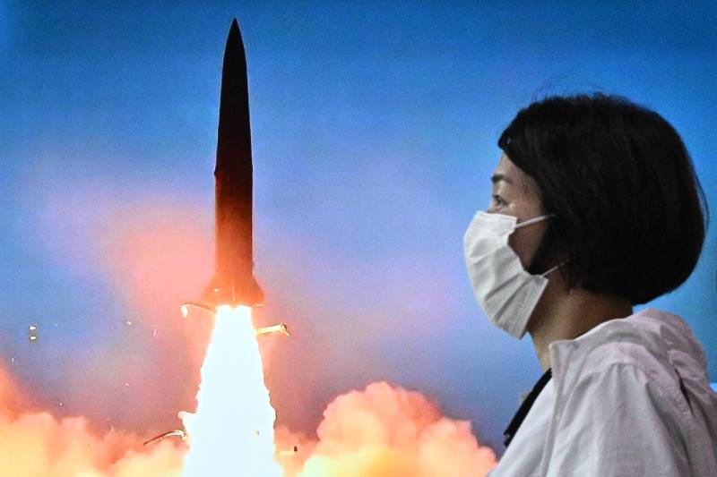 North Korea fires eight ballistic missiles