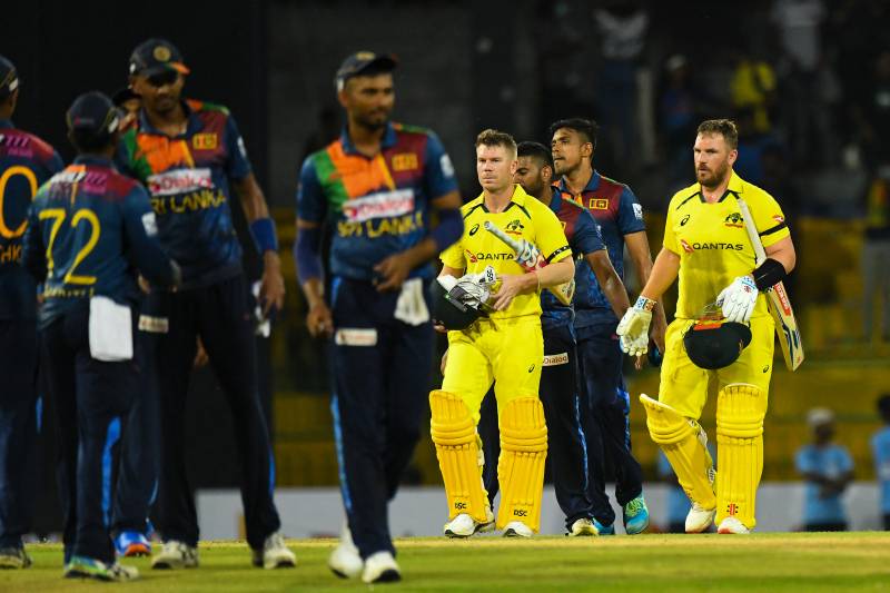 Openers power Australia to thumping win over Sri Lanka in first T20