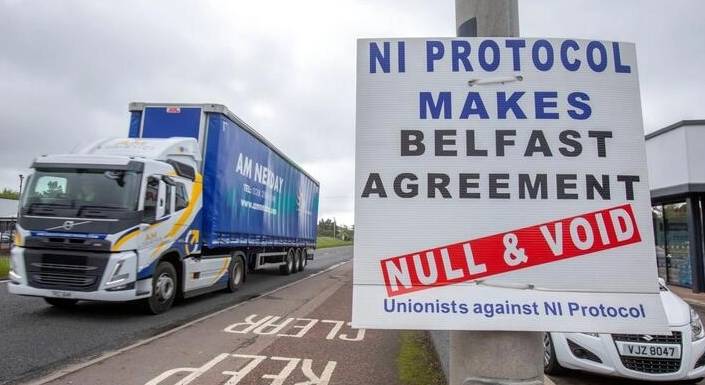 UK sets up EU battle with N Ireland changes