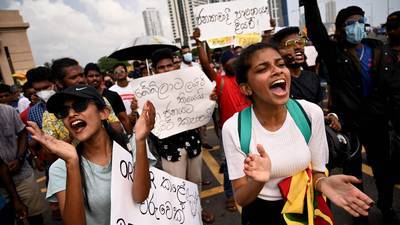 Bankrupt Sri Lanka allows younger women to work abroad