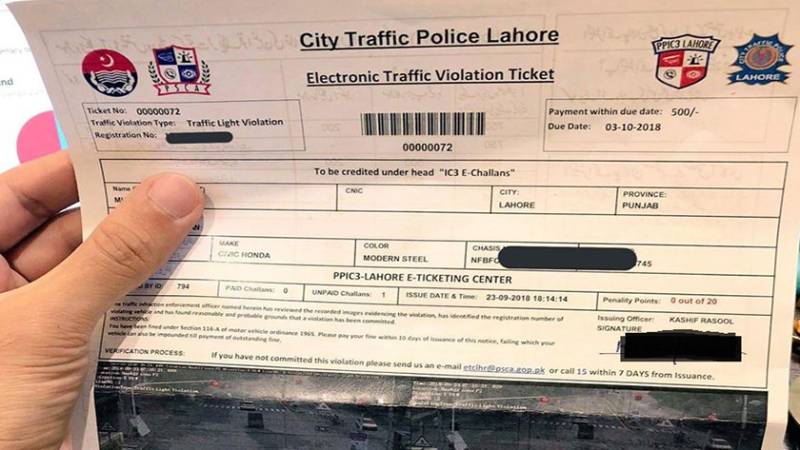 Beware drivers: LHC suspends decision on e-challan system