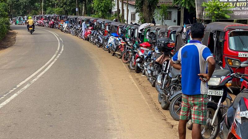 Bankrupt Sri Lanka runs out of fuel