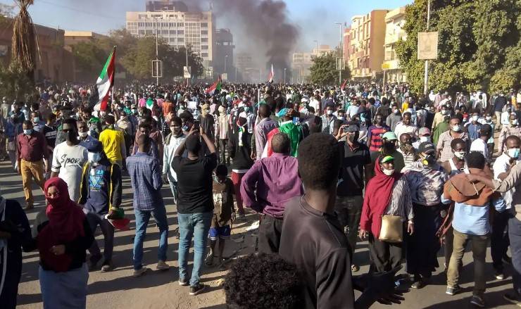 Nine protesters killed in Sudan anti-coup mass rallies