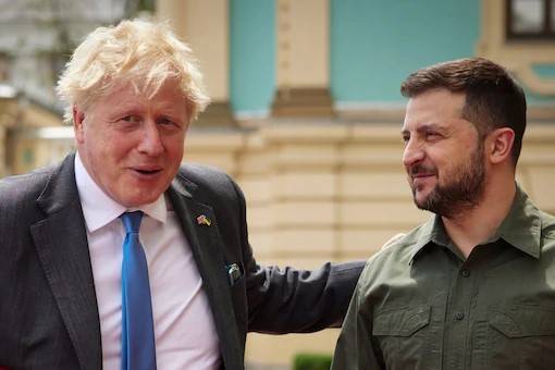 Zelensky expresses 'sadness' at UK PM's resignation