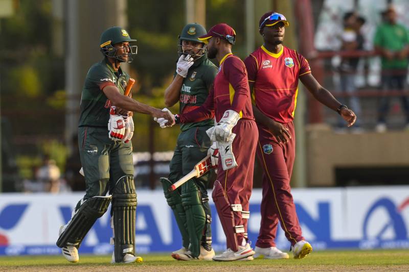 Bangladesh beat West Indies in first ODI