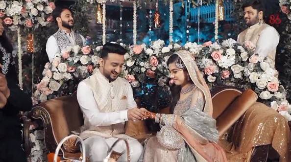 Arisha Razi Khan ties the knot