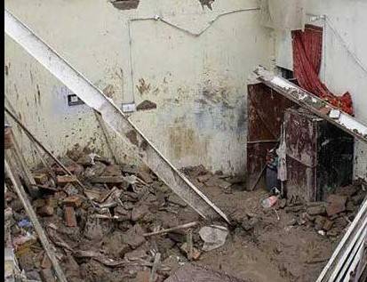 Roof collapse claims five lives in Jaffarabad