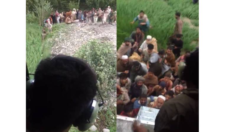 Army rescues 22 people stranded in Kumrat