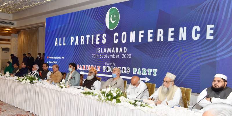 PM calls APC sans PTI on Monday