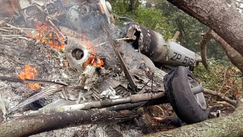 Indian army pilot killed in chopper crash near China border
