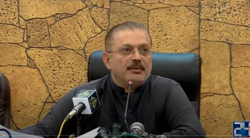 Sharjeel Memon bashes Imran Khan
