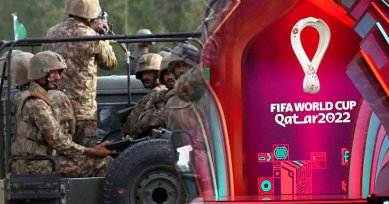 Pak Army contingent off to Qatar to provide security to FIFA World Cup
