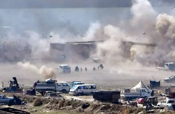 Syria drone strike kills suspected IS member