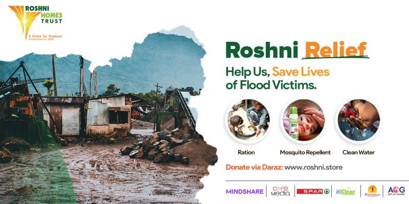 Roshni Relief flood campaign