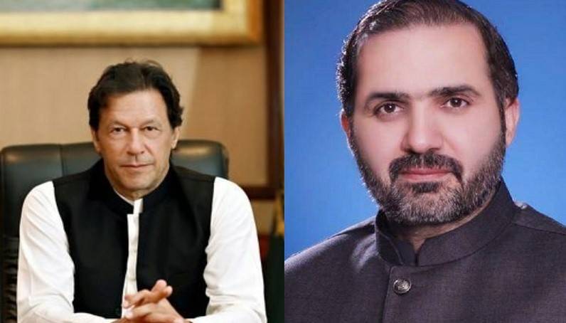 Senate deputy chairman meets PTI chief 