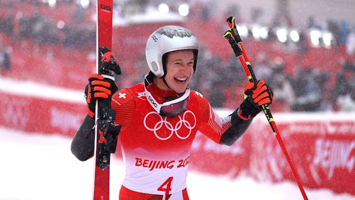 Marco Odermatt wins first World Cup ski race