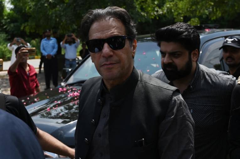 Imran granted interim bail in Section 144 violation case