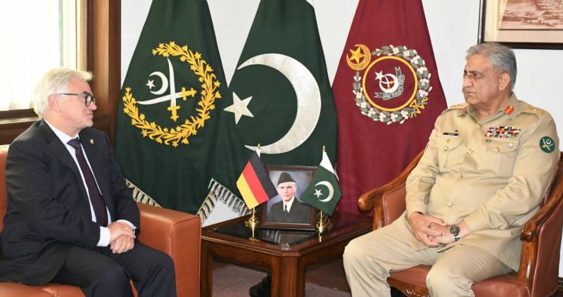 German ambassador discusses regional situation with Gen Bajwa