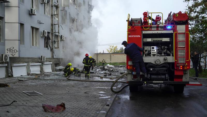 Six injured in blast in Ukraine's occupied Melitopol