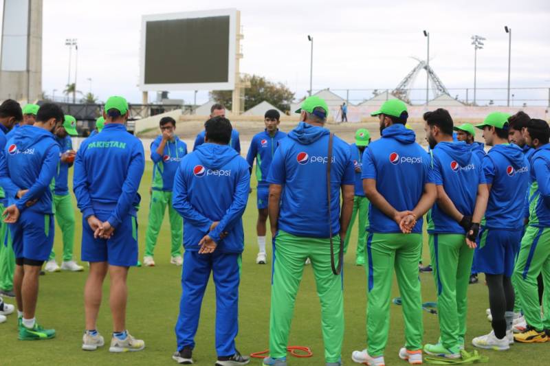 Pakistan holds training session ahead of Netherlands match in T20 WC