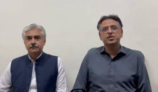 Imran named three suspects behind today’s attack: Asad Umar