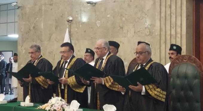 Three new Supreme Court judges take oath of office