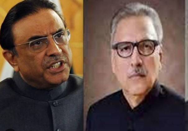 Alvi, Zardari pray for early recovery of PM Shehbaz