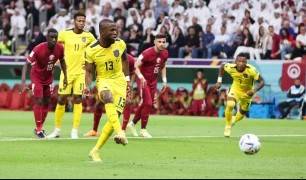 Ecuador's Valencia scores first goal of 2022 World Cup