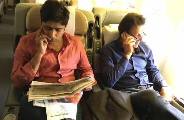 Imran praises Abrar on new party song 