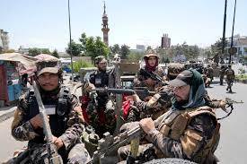 Afghan security personnel