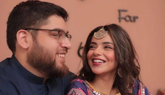 Srha Asghar tells her newborn's baby name to fans