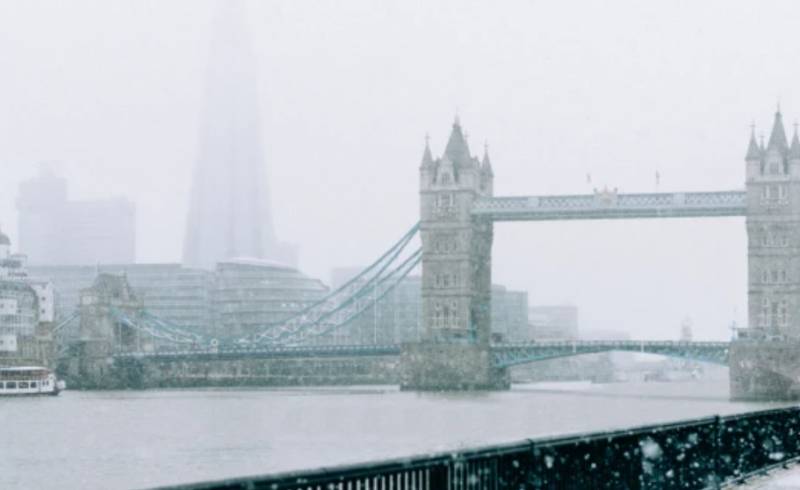 Cold wave hits London 