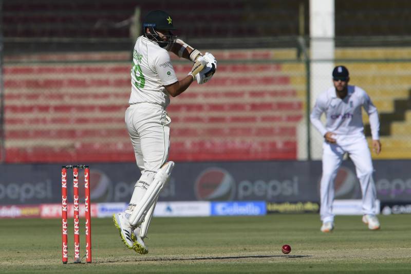 Babar Azam rescues Pakistan in Karachi Test against England