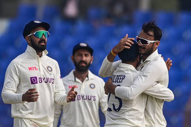 India overcome gritty Bangladesh in first Test