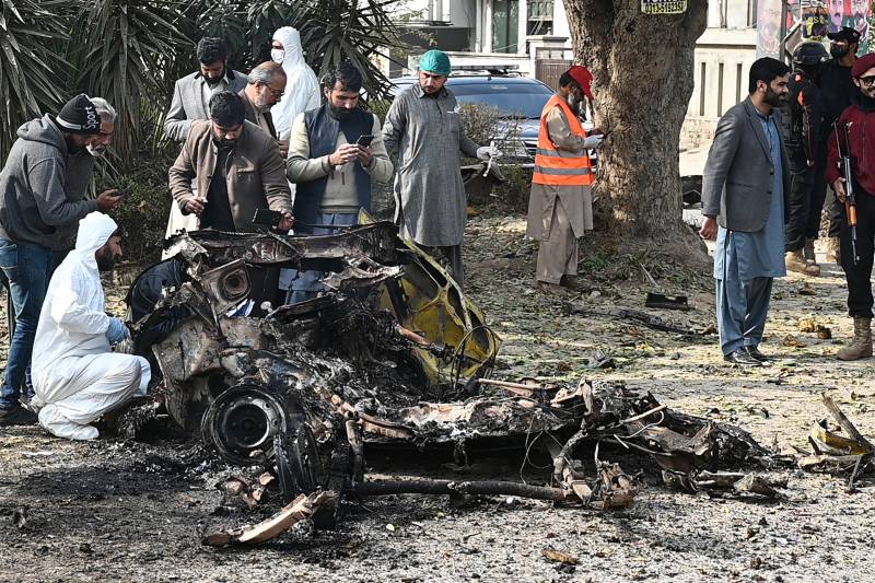 Cop among two martyred in Islamabad suicide blast claimed by TTP