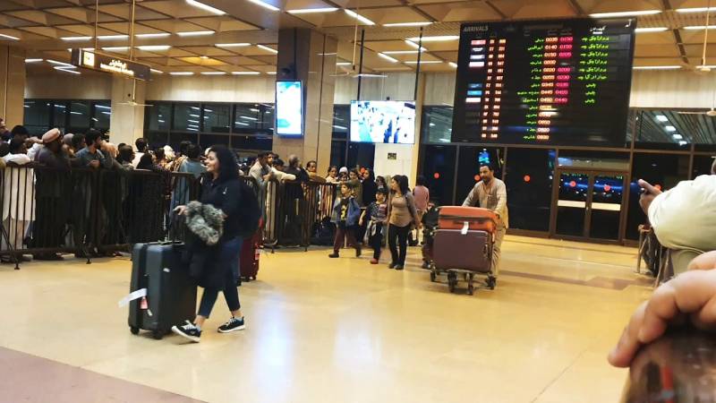 Flight schedule at Karachi Airport changed